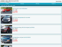 Tablet Screenshot of ameri-cars.com